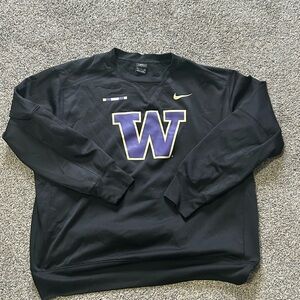 Nike Men's Black University of Washington Sweater